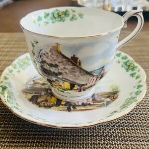 Royal Albert  Londonberry Air Bone China Teacup and Saucer Set